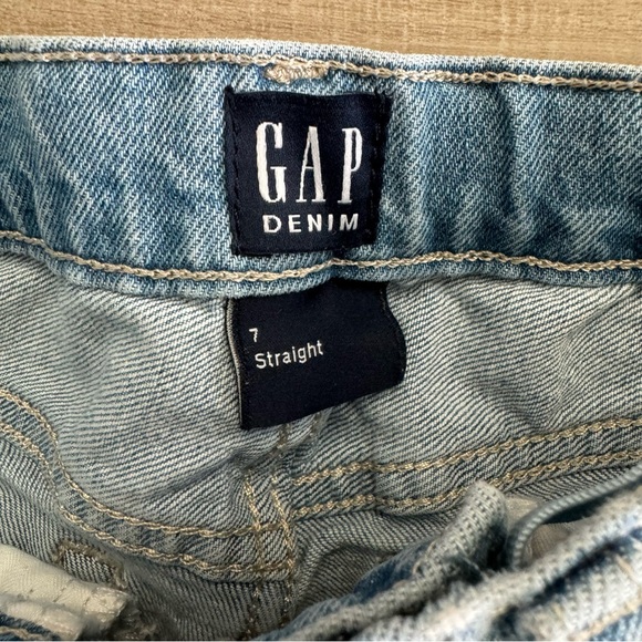Gap Girls Jeans, Regular Leg, Size 7 - Picture 6 of 10